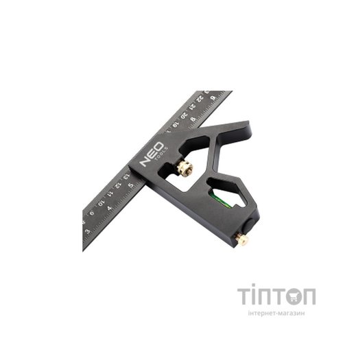 Косинець Neo Tools алюміній, 30 см, рукоятка з високою точністю нахилу (72-127)