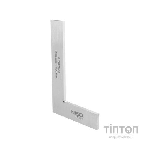 Косинець Neo Tools прецизійний, DIN875/2, 250x160 мм (72-024)