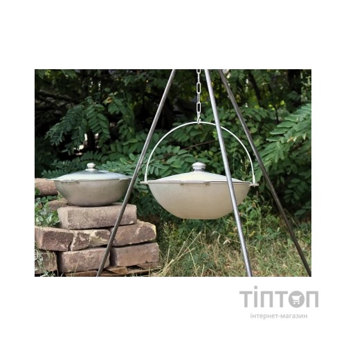 Котел туристичний Brizoll алюмінієвий азіатський з кришкою 4 л (11-004-1)