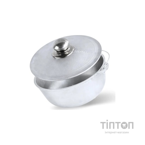 Котел туристичний Brizoll алюмінієвий з дужкою та кришкою 2 л (12-002-1)