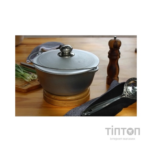 Котел туристичний Brizoll алюмінієвий з дужкою та кришкою 2 л (12-002-1)