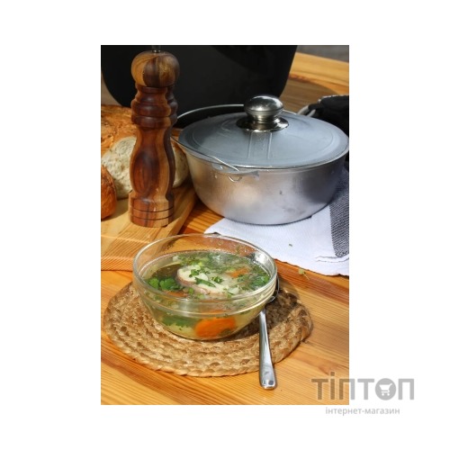 Котел туристичний Brizoll алюмінієвий з дужкою та кришкою 2 л (12-002-1)