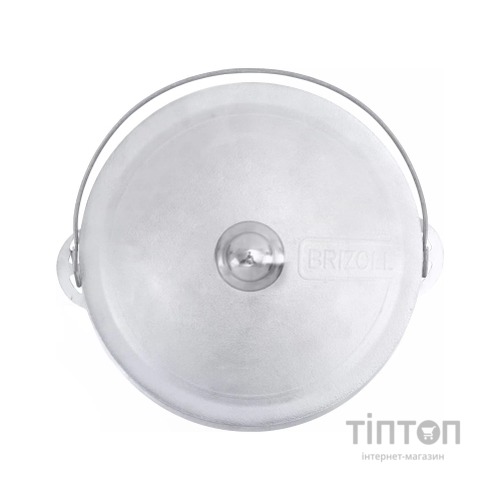Котел туристичний Brizoll алюмінієвий з дужкою та кришкою 6 л (12-006-1)