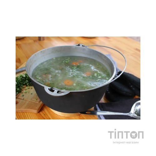 Котел туристичний Brizoll алюмінієвий з дужкою та кришкою 6 л (12-006-1)