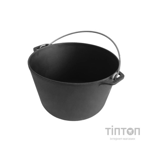 Котел туристичний Brizoll чавунний з кришкою 6 л (KT06-1)