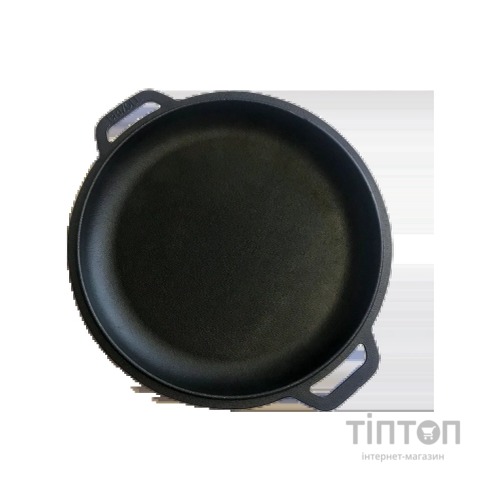 Котел туристичний Brizoll чавунний з кришкою-сковородою 8 л (KT08-2)