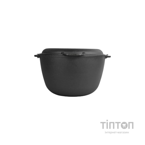 Котел туристичний Brizoll чавунний з кришкою-сковородою10 л (KT10-2)