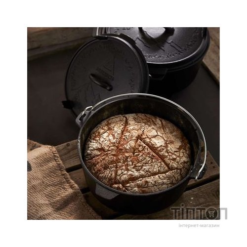 Котел туристичний Groenberg Askja Pot 33 cm / 10 L Black (266018) (DAS303245)