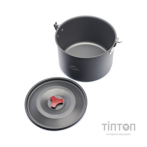 Котел туристичний Naturehike Camping NH17D021-G 4л Aluminium (6927595723173)
