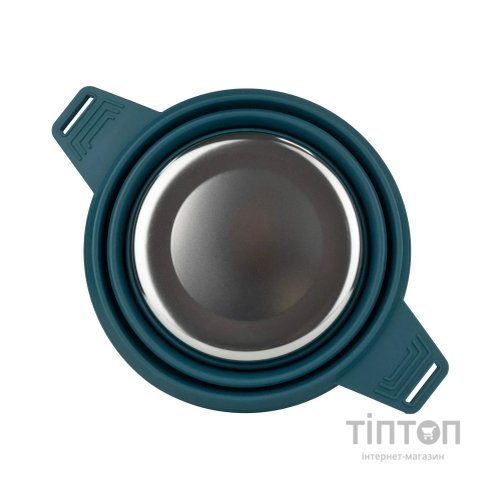 Котел туристичний Tribe Collapsible Pot 2,5 л силіконовий ocean (T-FF-0025-ocean)