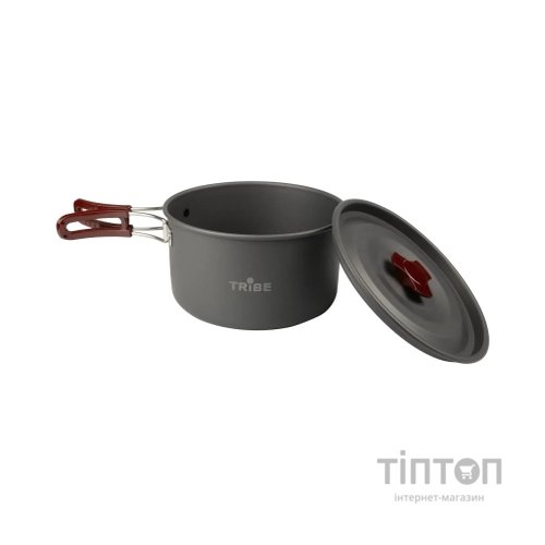 Котел туристичний Tribe Pot 1,9 л Alu алюмінієвий (T-FH-0014-grey)