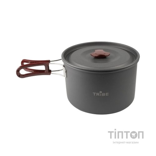 Котел туристичний Tribe Pot 3 л Alu алюмінієвий grey (T-FH-0015-grey)
