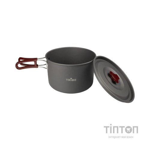 Котел туристичний Tribe Pot 3 л Alu алюмінієвий grey (T-FH-0015-grey)