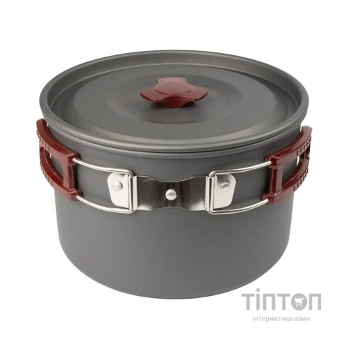 Котел туристичний Tribe Pot 3 л Alu алюмінієвий grey (T-FH-0015-grey)