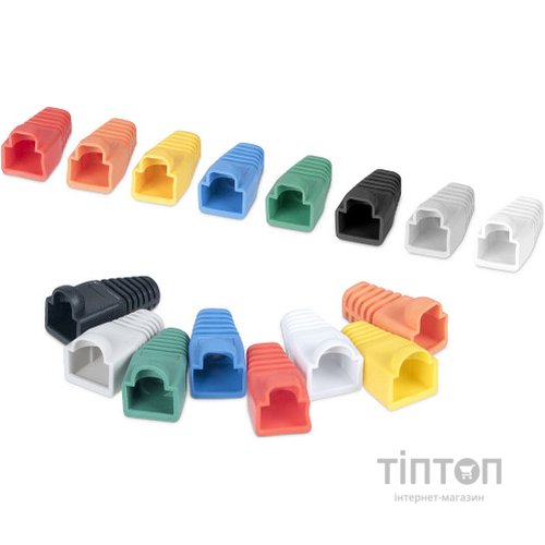 Ковпачок ізолюючий до конектора RJ-45 (кольоровий)