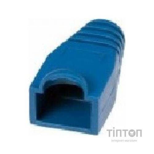 Ковпачок конектора RJ-45 Blue (100 шт/уп.) Merlion (CPRG45ML-BL)
