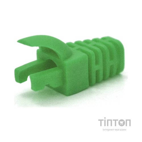 Ковпачок конектора RJ-45 Green Cat.5/Cat.6 (100 шт/уп.) Merlion (CPRJ45ML-GN-CAT5/6)
