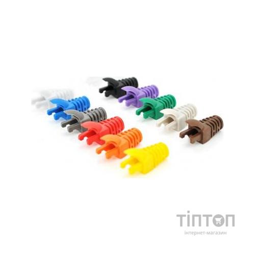 Ковпачок конектора RJ-45 White Cat.5/Cat.6 (100 шт/уп.) Merlion (CPRJ45ML-WH-CAT5/6)