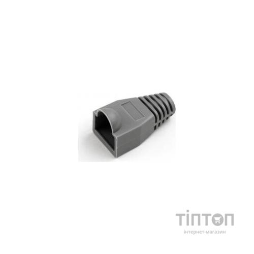 Ковпачок конектора Vinga RJ45 grey (VCPSLGR)