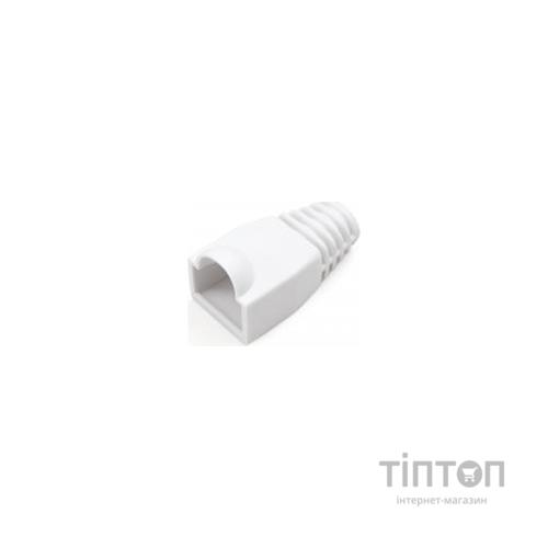 Ковпачок конектора Vinga RJ45 white (VCPSLWH)