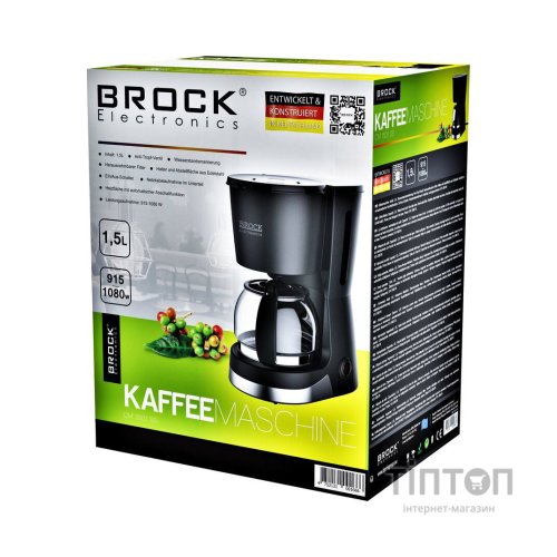 Крапельна кавоварка Brock CM 1501 SS