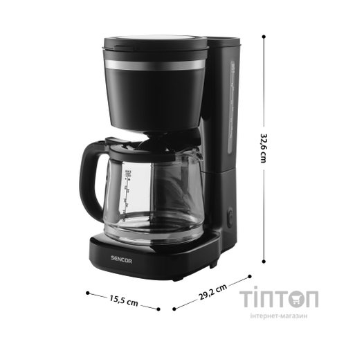 Крапельна кавоварка Sencor SCE 2710BK