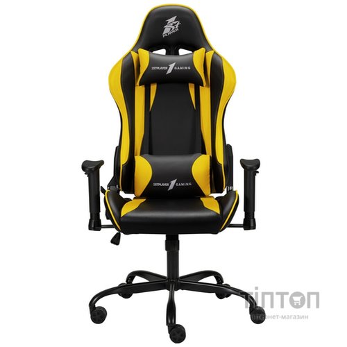 Крісло ігрове 1stPlayer S01 Black-Yellow