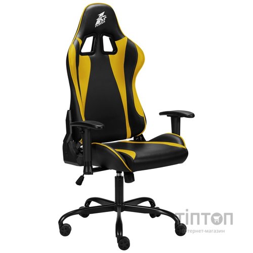 Крісло ігрове 1stPlayer S01 Black-Yellow