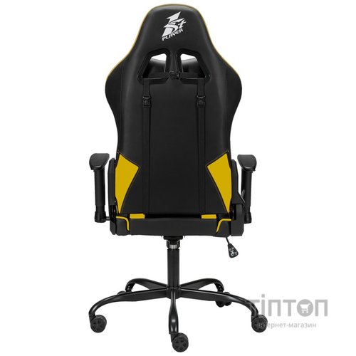 Крісло ігрове 1stPlayer S01 Black-Yellow