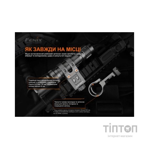 Кріплення для ліхтаря Fenix ALG-15