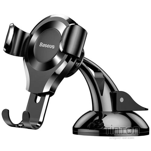 Кріплення для мобільного телефону Baseus Gravity Car Mount Osculum Type Gravity Black (SUYL-XP01)