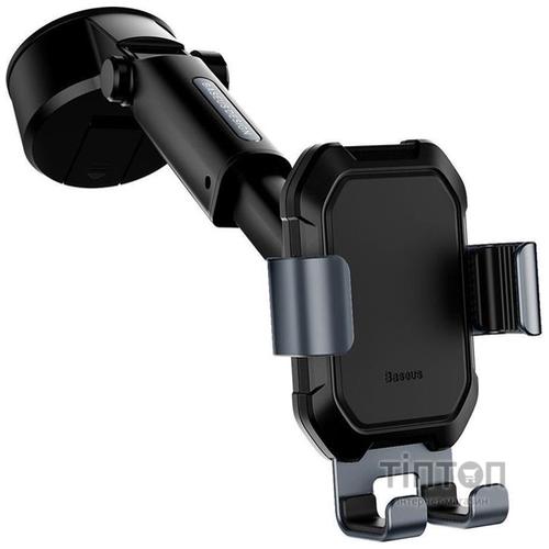 Кріплення для мобільного телефону Baseus Tank Gravity Car Mount Holder with Suction Base Black (SUYL-TK01)