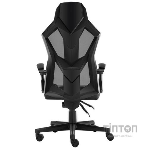Крісло для геймерів 1stPlayer P01 Black White