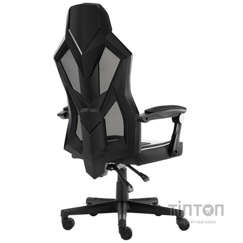 Крісло для геймерів 1stPlayer P01 Black White