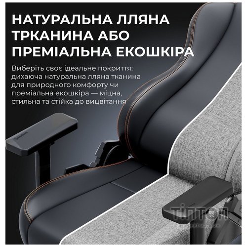 Крісло для геймерів Anda Seat Kaiser 3E XL Grey Fabric (AD23YC-XL-09-G-CF-G01)