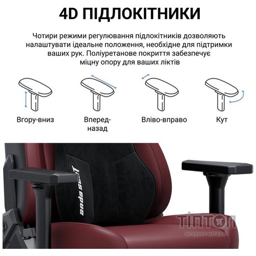 Крісло для геймерів Anda Seat Kaiser 3E XL Grey Fabric (AD23YC-XL-09-G-CF-G01)