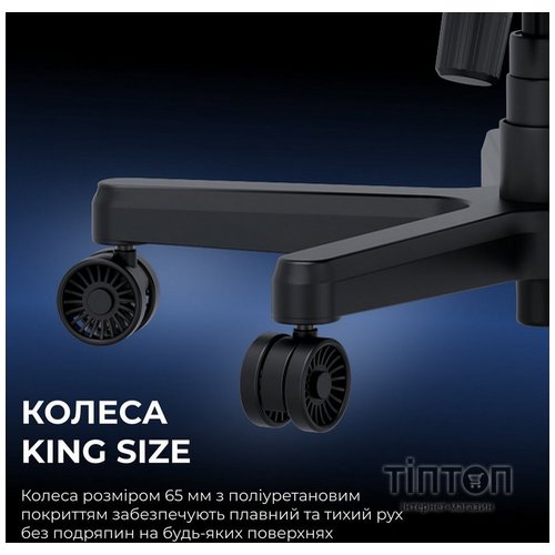 Крісло для геймерів Anda Seat Kaiser 3E XL Grey Fabric (AD23YC-XL-09-G-CF-G01)