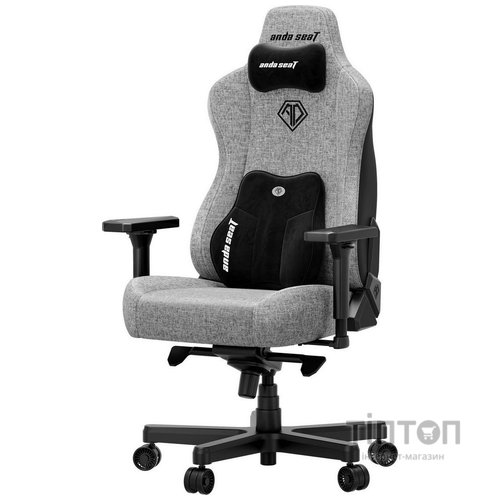 Крісло для геймерів Anda Seat Kaiser 3E XL Grey Fabric (AD23YC-XL-09-G-CF-G01)