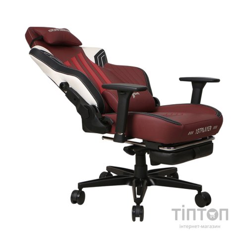 Крісло ігрове 1stPlayer Duke Black-White-Red (Duke BlackWhiteRed)