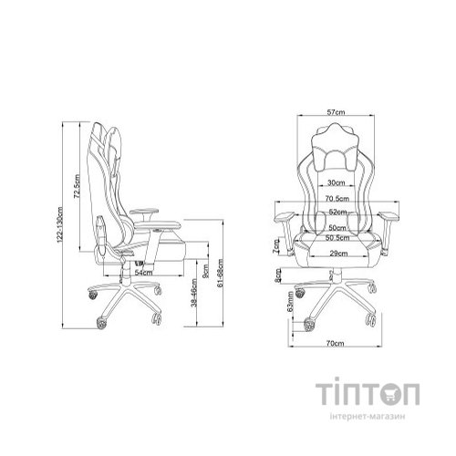 Крісло ігрове 2E GAMING BASAN Black/Red (2E-GC-BAS-BKRD)