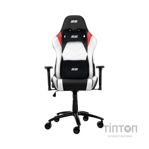 Крісло ігрове 2E Gaming Bushido II White/Black (2E-GC-BUS-WT)