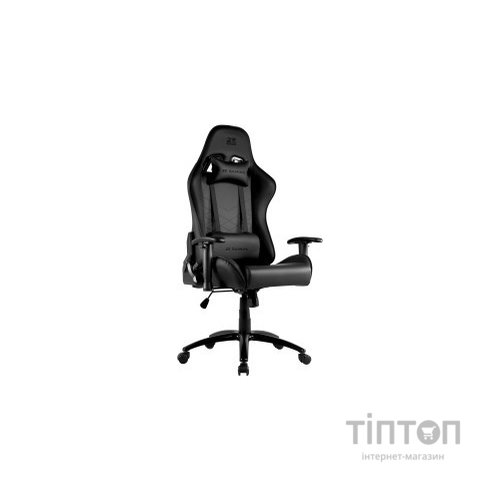 Крісло ігрове 2E GAMING Chair BUSHIDO Black/Black (2E-GC-BUS-BK)