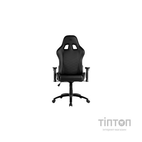 Крісло ігрове 2E GAMING Chair BUSHIDO Black/Black (2E-GC-BUS-BK)