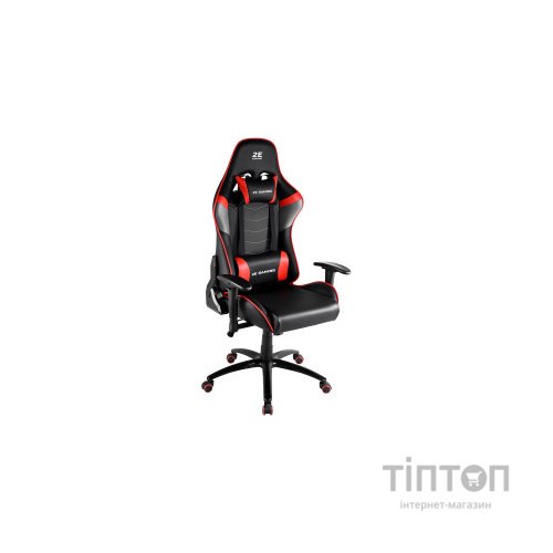 Крісло ігрове 2E GAMING Chair BUSHIDO Black/Red (2E-GC-BUS-BKRD)