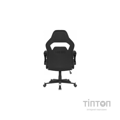 Крісло ігрове 2E GAMING HEBI Black/White (2E-GC-HEB-BKWT)