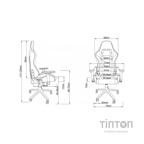 Крісло ігрове 2E GAMING OGAMA RGB Black (2E-GC-OGA-BKRGB)