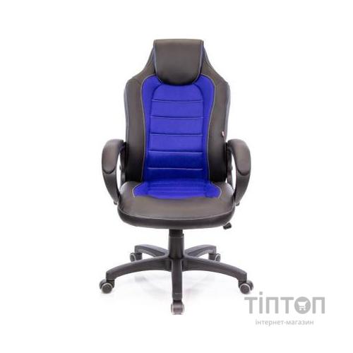 Крісло ігрове Аклас Астон W PL TILT Синее (10472)