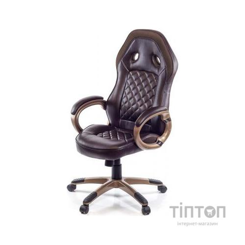 Крісло ігрове Аклас Блиц PL TILT Коричневое (07262)