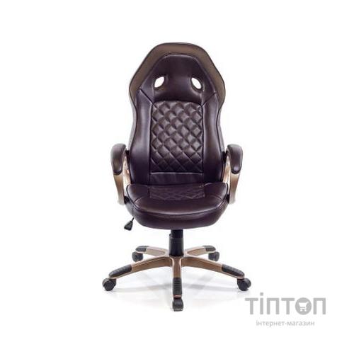 Крісло ігрове Аклас Блиц PL TILT Коричневое (07262)