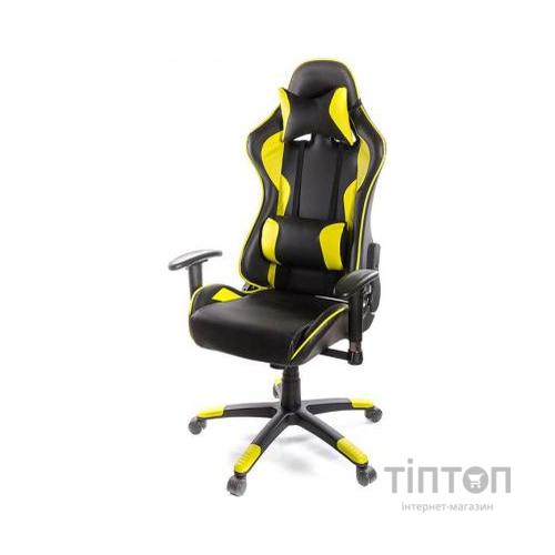 Крісло ігрове Аклас Хорнет PL RL Желтое (06153)